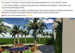 Landscaper Facebook Ad