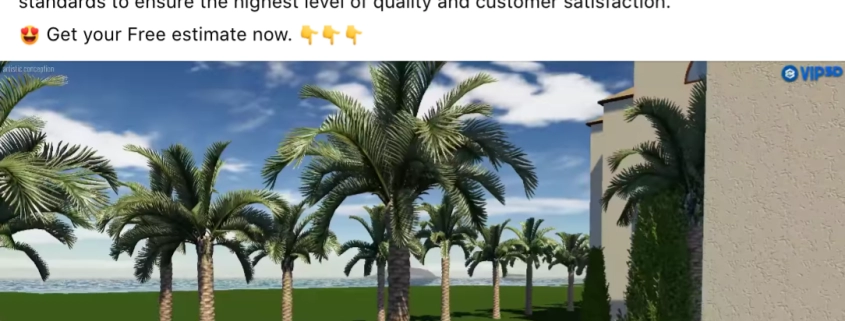 Landscaper Facebook Ad